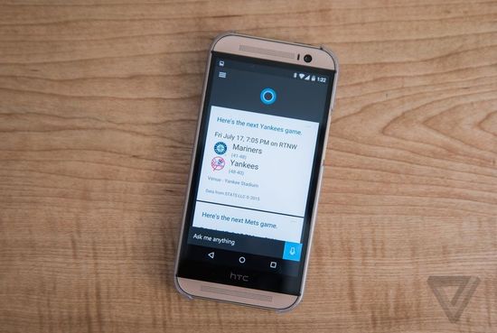 微软小娜登陆Android 欲做Google Now替代品